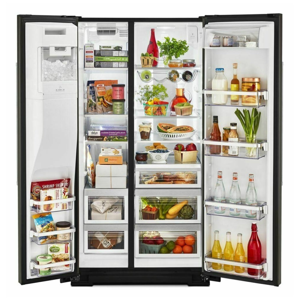 KitchenAid Side-by-Side Refrigerator with Preserva® Food Care System - KRSF705HBS