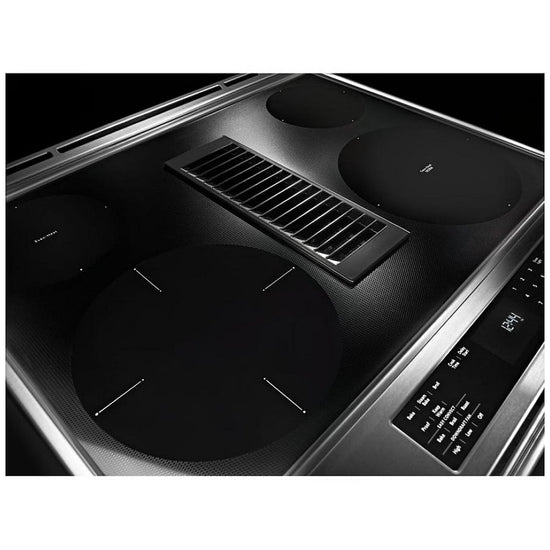 KitchenAid 30 Inch Slide-In Electric Range with Downdraft - KSEG950ESS