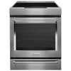 KitchenAid 30 Inch Slide-In Induction Range, Stainless Steel - KSIS730PSS