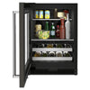 KitchenAid 24 Inch Beverage Center with Glass Door and Metal-Front Racks - KUBL314KSS (Ships in 7-10 Days)