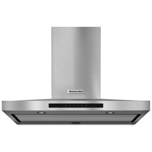 KitchenAid 36 Inch Wall-Mount Chimney Range Hood - KVWB606DSS
