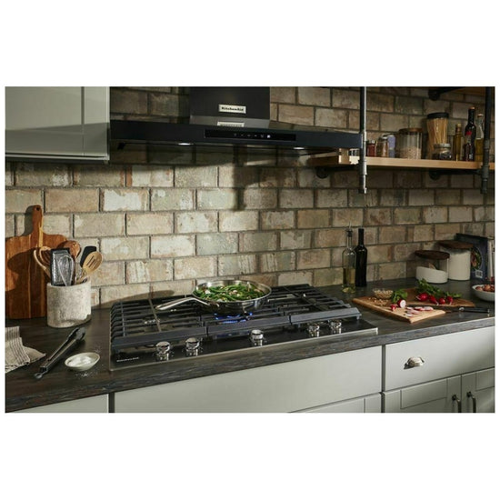 KitchenAid 36 Inch Wall-Mount Range Hood - KVWB606HBS