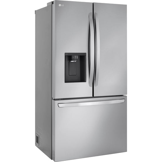 LG 36 Inch Counter-Depth French 3-Door Refrigerator, 25.5 cu. ft., Stainless - LCFC26XSS