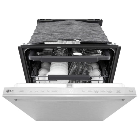 LG 24 Inch Top Control Dishwasher with 1-Hour Wash & Dry - LDNPM545S