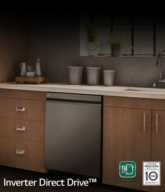 LG Top Control Dishwasher with QuadWash, WiFi & 3rd Rack - LDP6797SS