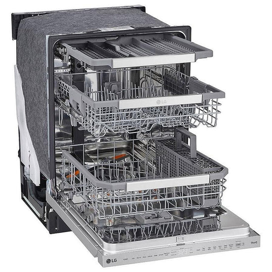 LG 24 Inch Top Control Dishwasher, PrintProof Stainless - LDPS6762S