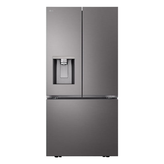 LG 33 Inch French Door Refrigerator, 25 cu. ft., Black Stainless - LF25S6330D