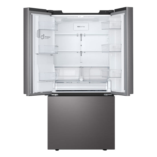 LG 33 Inch French Door Refrigerator, 25 cu. ft., Black Stainless - LF25S6330D