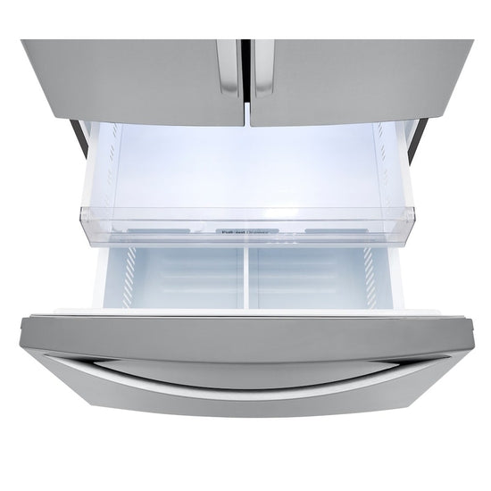 LG 36 Inch French Door Refrigerator with 29 cu. ft. Capacity, Stainless Steel - LF29T6000S