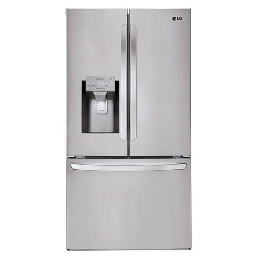 LG 36 Inch French Door Refrigerator, 26 cu. ft., Stainless Steel - LFXS26973S