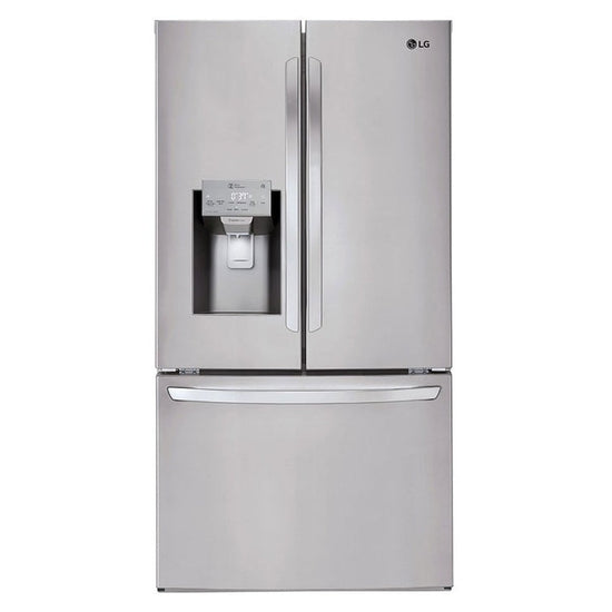 LG 36 Inch French Door Refrigerator, 26 cu. ft., Stainless Steel - LFXS26973S