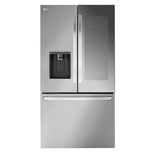 LG 36 Inch Counter-Depth French Door Refrigerator with Mirror InstaView, 25.5 cu. ft. - LLFOC2606S