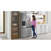 LG 36 Inch Counter-Depth French Door Refrigerator with Mirror InstaView, 25.5 cu. ft. - LLFOC2606S
