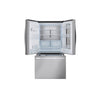 LG 36 Inch Counter-Depth French Door Refrigerator with Mirror InstaView, 25.5 cu. ft. - LLFOC2606S