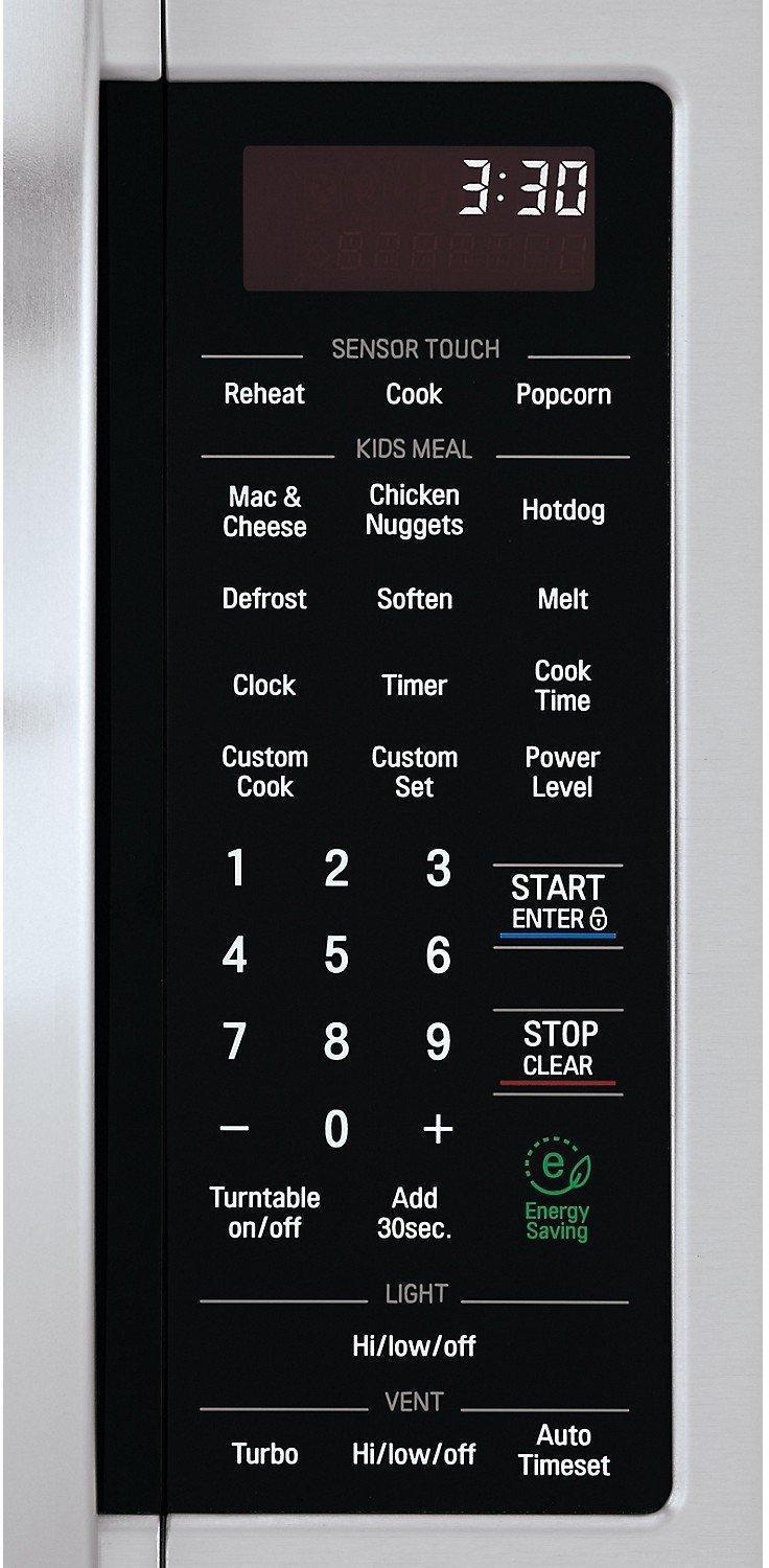 LG 2 CU. FT OVER THE RANGE MICROWAVE, STAINLESS STEEL - LMV2055ST