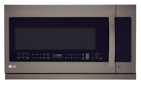 LG 2.2 CU FT OVER THE RANGE MICROWAVE, BLACK STAINLESS - LMV2257BD