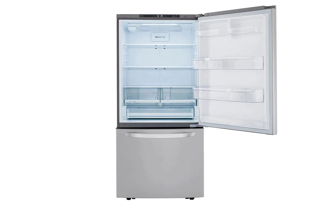 LG 33 IN. 26 CU. FT. SMUDGE-RESISTANT STAINLESS STEEL TWO-DOOR BOTTOM FREEZER DRAWER REFRIGERATOR - LRDCS2603S