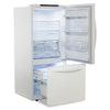 LG 30 Inch Bottom-Freezer Refrigerator, 22 Cu. Ft., White - LRDNS2200W