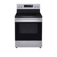 LG 30 Inch Freestanding Electric Range with 6.3 cu. ft. Capacity, Stainless Steel - LREL6321S