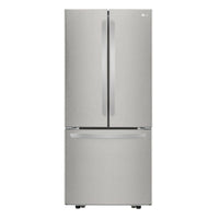 LG 30 Inch French Door Refrigerator with 22 cu. ft. Capacity, Stainless Steel - LRFNS2200S