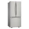 LG 30 Inch French Door Refrigerator, 22 cu. ft., Stainless Steel - LRFNS2200S