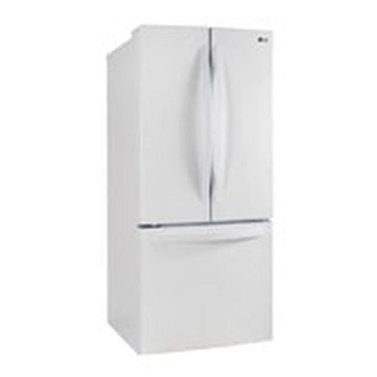 LG 30" 22 cu.ft. Standard-Depth French 3-Door Refrigerator - LRFNS2200W