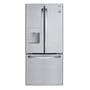 LG 30 Inch French Door Refrigerator, 21.8 cu. ft., Stainless - LRFWS2200S