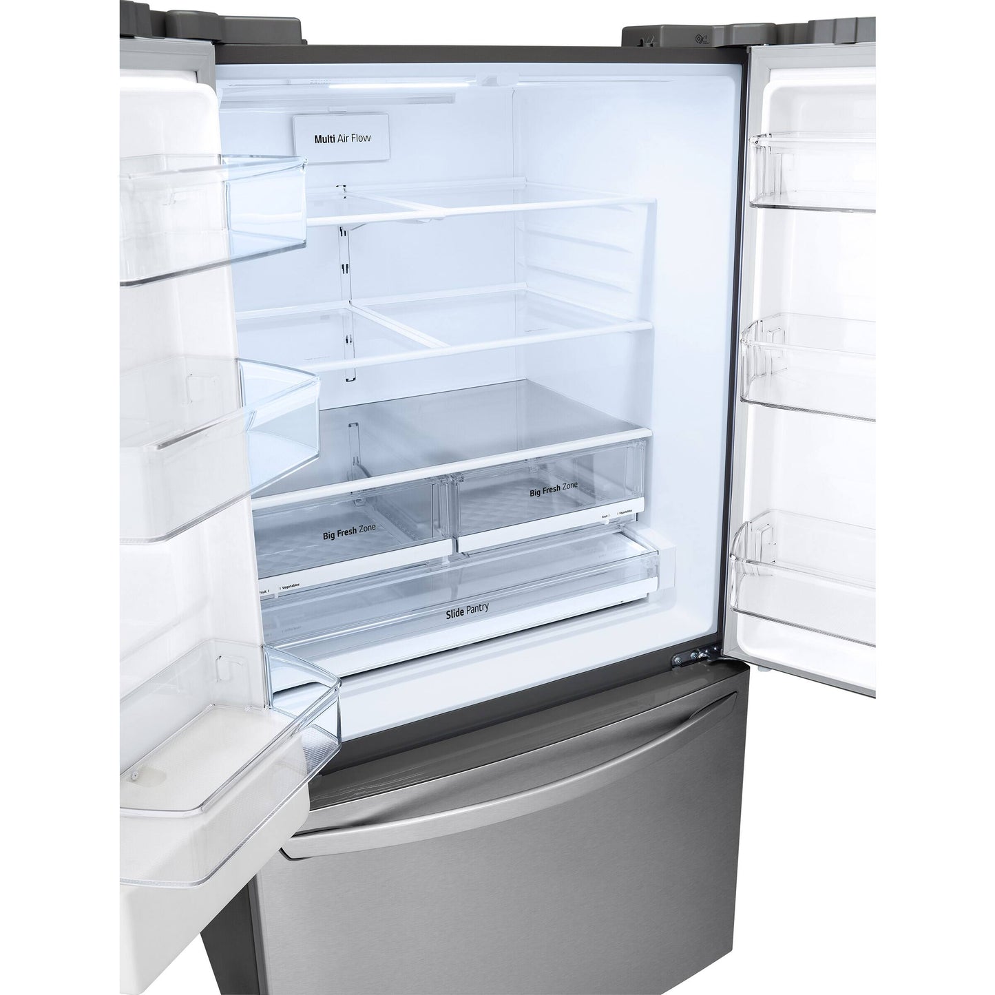 LG 36 IN. 29 CU. FT. SMUDGE-RESISTANT STAINLESS STEEL - LRFWS2906S