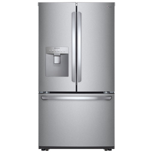LG 36 Inch French Door Refrigerator with 29 Cu. Ft. Capacity, Stainless Steel - LRFWS2906S