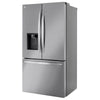 LG 31 cu. ft. Standard-Depth MAX French Door Refrigerator, PrintProof Stainless Steel - LRFXS3106S