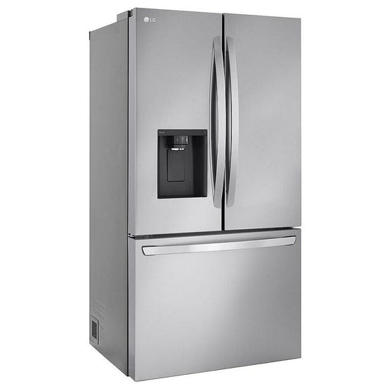 LG 31 cu. ft. Standard-Depth MAX French Door Refrigerator, PrintProof Stainless Steel - LRFXS3106S