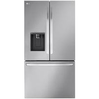 LG 36 Inch French Door Refrigerator with 31 cu. ft. Capacity, Stainless Steel - LRFXS3106S