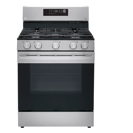LG 30 Inch Freestanding Gas Range with 5.8 cu. ft. Oven, Air Fry - LRGL5823S