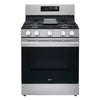 LG 30 Inch Smart Gas Range with ProBake Convection, Air Fry - LRGN6323Y