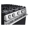LG 30 Inch Smart Gas Range with ProBake Convection, Air Fry - LRGN6323Y