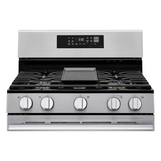 LG 30 Inch Smart Gas Range with ProBake Convection, Air Fry - LRGN6323Y