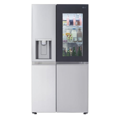 LG 36 Inch Side-by-Side Refrigerator with 27.1 Cu. Ft. Capacity, Stainless Steel - LRSOS2706S