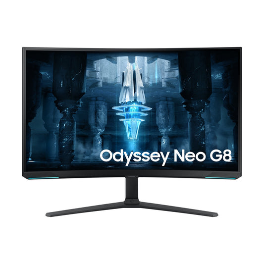 Samsung Odyssey Neo G8 32" 4K 240Hz Curved Gaming Monitor - LS32BG852NNXGO