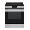 LG 30 Inch Slide-In Electric Range with 6.3 cu. ft. Capacity, Stainless Steel - LSEL6333XE