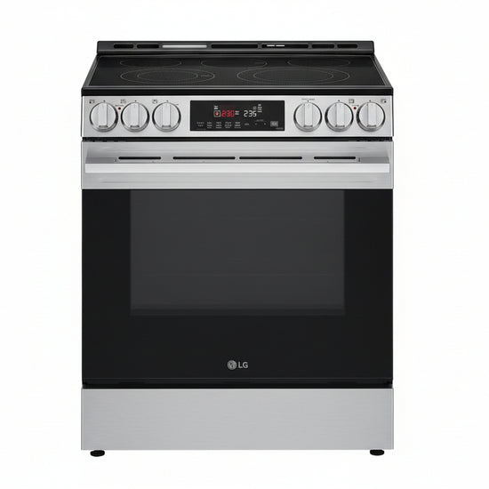 LG 30 Inch Slide-In Electric Range with 6.3 cu. ft. Capacity, Stainless Steel - LSEL6333XE