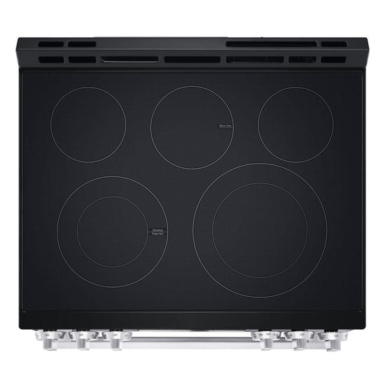 LG 30 Inch Slide-In Electric Range with 6.3 cu. ft. Capacity, Stainless Steel - LSEL6333XE