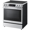 LG 30 Inch Slide-In Electric Range with 6.3 cu. ft. Capacity, PrintProof Stainless Steel - LSEL6335XE