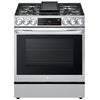 LG Slide-In Gas Range with ProBake Convection, 30 Inch - LSGL6335F