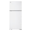 LG 28 Inch Top Freezer Refrigerator, 18 cu. ft., White - LT18S2100W