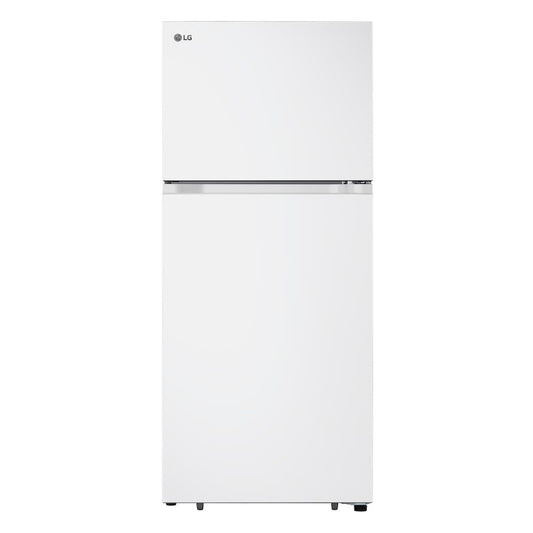 LG 28 Inch Top Freezer Refrigerator, 18 cu. ft., White - LT18S2100W
