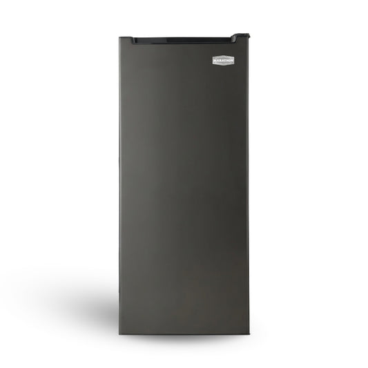 Marathon 9 Cu. Ft. All-Refrigerator, Black Steel - MAR86BLS-1