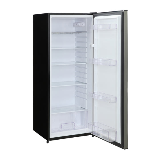 Marathon 9 Cu. Ft. All-Refrigerator, Black Steel - MAR86BLS-1