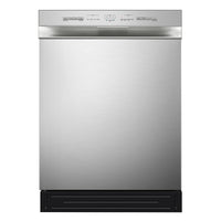 Midea 24 Inch Built-In Dishwasher with Hybrid Stainless Steel Tub, Stainless Steel - MDF24P1BST