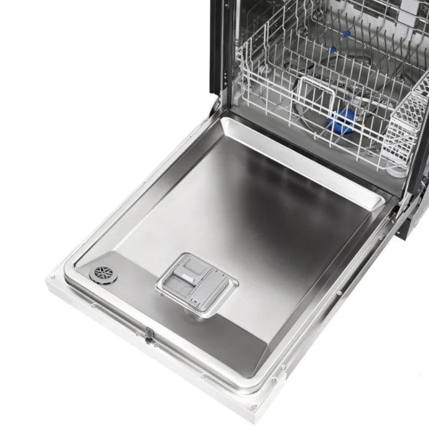 MIDEA 24 IN. BUILT-IN DISHWASHER WITH HYBRID STAINLESS STEEL TUB - MDF24P1BWW