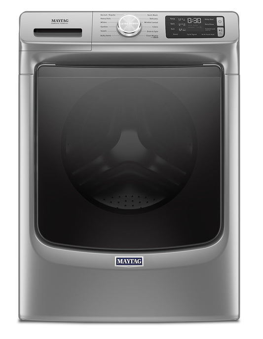 MAYTAG 5.5 CU. FT. FRONT-LOAD HIGH-EFFICIENCY STEAM WASHER IN CHROME SHADOW - MHW6630C